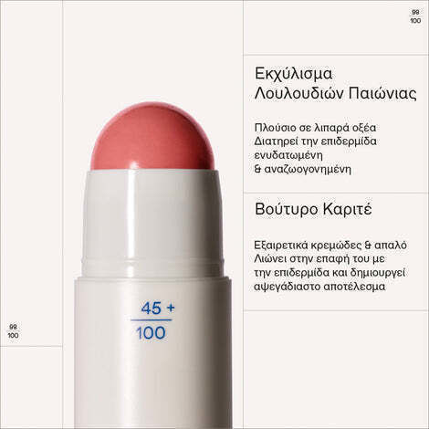 Korres Stick Ρουζ Natural Color 12 Petal Pink 4.5gr