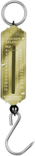 Mannesmann Pocket Balance Professionelle Hängewaage mit einer Wiegekapazität von 50kg und einer Unterteilung von 1000gr