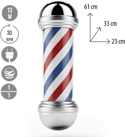 Eurostil Barbier-Stange