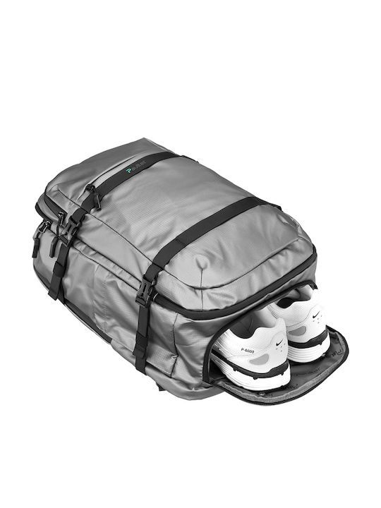 Paulter Backpack Αδιάβροχο Ασημί