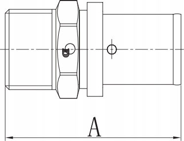 Пекс нипел 25x3/4 Gz кримп фитинг