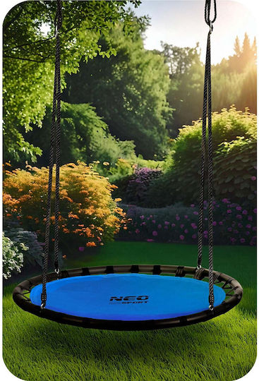 NEO Sport Fabric Hanging Swing Nest 120x120cm Gray