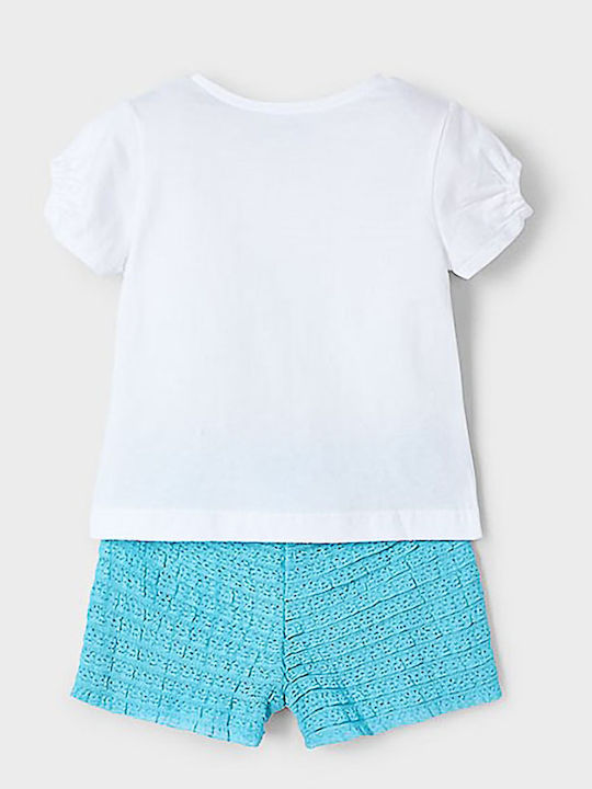 Mayoral Kinderbekleidungsset mit Shorts Aquamarin 2 Stück