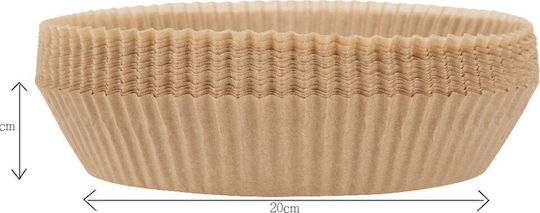 Klausberg Non-Stick Baking Papers for Air Fryer 20x20cm 100 Pieces