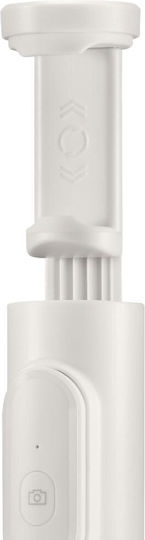 Spigen S541w Selfie Stick Cell Phone Tripod Bluetooth White