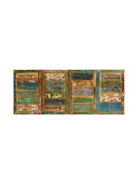 Tisch Speisesaal aus Massivholz & Metall Coffee 220x90x77cm