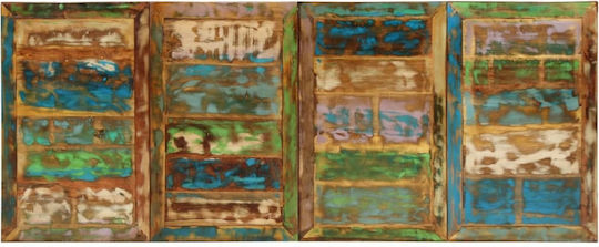 Tisch Speisesaal aus Massivholz & Metall Coffee 220x90x77cm