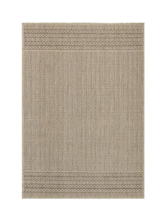 Newplan Ethnik 20364c Χαλί Ορθογώνιο Καλοκαιρινό Ψάθινο Brown/caramel Beige 160x230cm