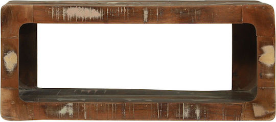 vidaXL TV Stand Made of Solid Wood Multicolour 60x30x25 cm