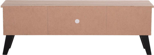 Έπιπλο Τηλεόρασης Iren Sonama Oak-μαύρο Μ120xΠ32.5xΥ33cm