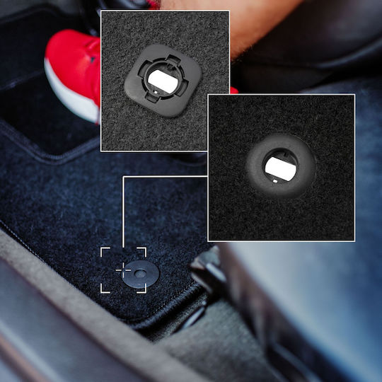 Front Black Mats Honda Insight Ii Hatchback 2009-2014