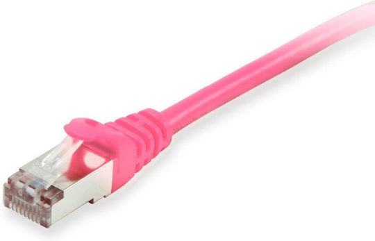 Equip S/FTP Kat.6a Gigabit Netzwerkkabel Ethernet 30m Rosa
