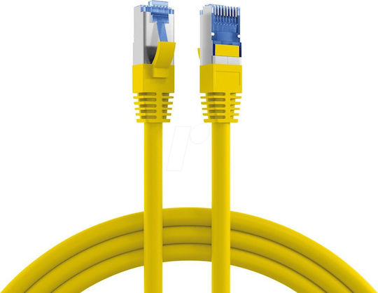 EFB S/FTP Cat.6a (Gigabit) Cablu De Rețea Ethernet 1m Galben