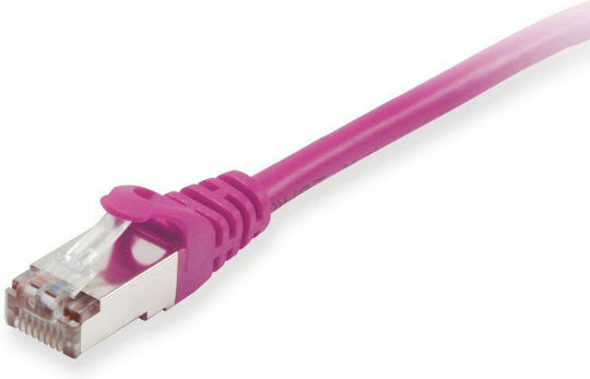 Equip S/FTP Cat.6a Gigabit Network Cable Ethernet 25m Purple