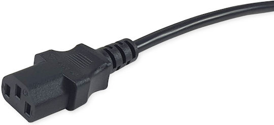 Equip Typ G (UK) - IEC C13 Kabel 7.5m Schwarz (112303)