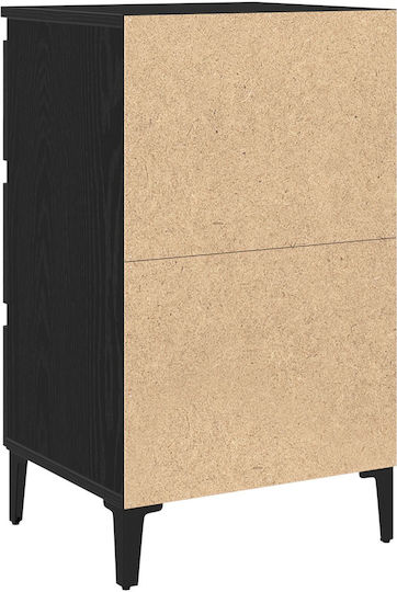 Комод Дървен Black oak 40x35x69см
