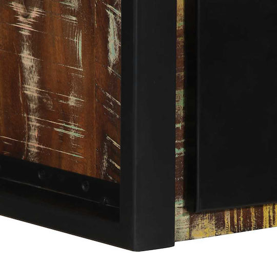Κομοδίνα Ξύλινα Πολύχρωμα 2τμχ 25x40x35cm