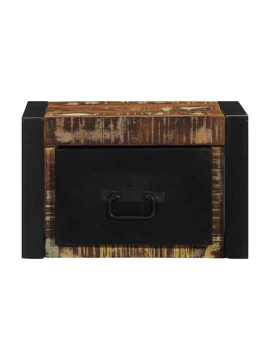 Κομοδίνα Ξύλινα Πολύχρωμα 2τμχ 25x40x35cm
