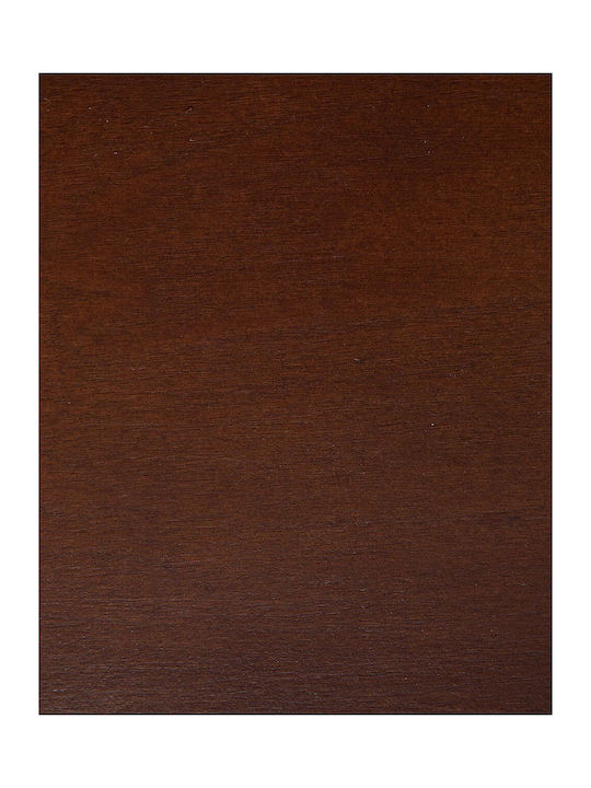 Beliani Wooden Bedside Table Dark Wood Giulia