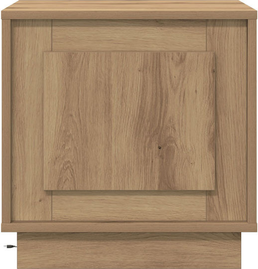 Κομοδίνο Ξύλινο Artisan Oak 44x34.5x45cm