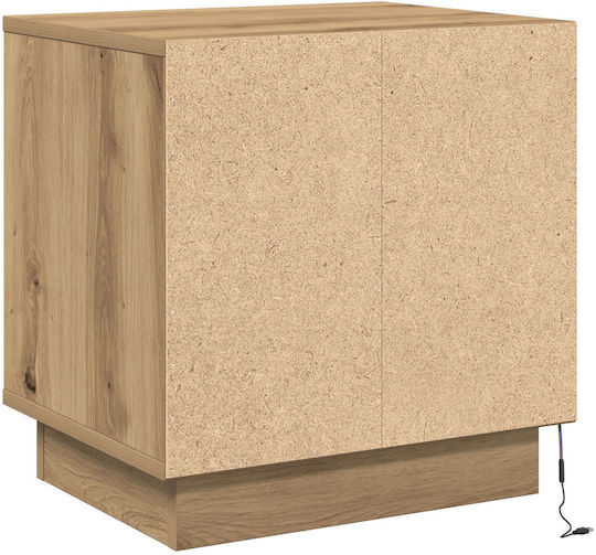Κομοδίνο Ξύλινο Artisan Oak 44x34.5x45cm