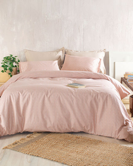 Rythmos Duvet Set Single 160x240cm Masters Pink 2pcs