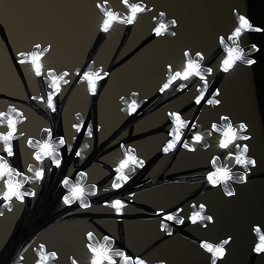 Christmas Decorative Illuminated Cherry Tree Natural Appearance 14cm Electric Black
