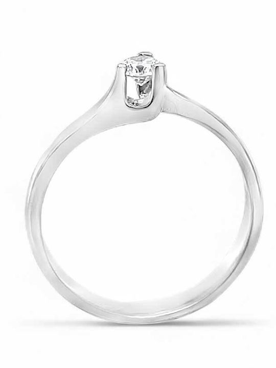 Xryseio Einzelstein aus Weißgold 14K