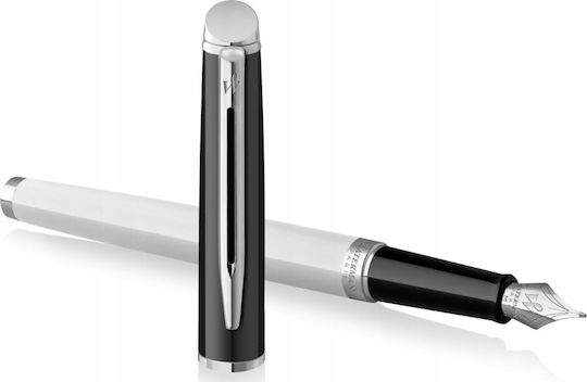 Waterman Writing Pen Fine Blue made of Steel with Blue Ink