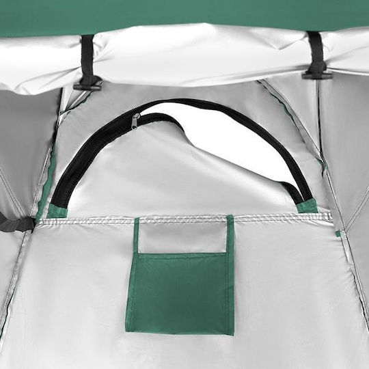 Nils Camping Tent Pop Up Toilet Green 3 Seasons 190cm