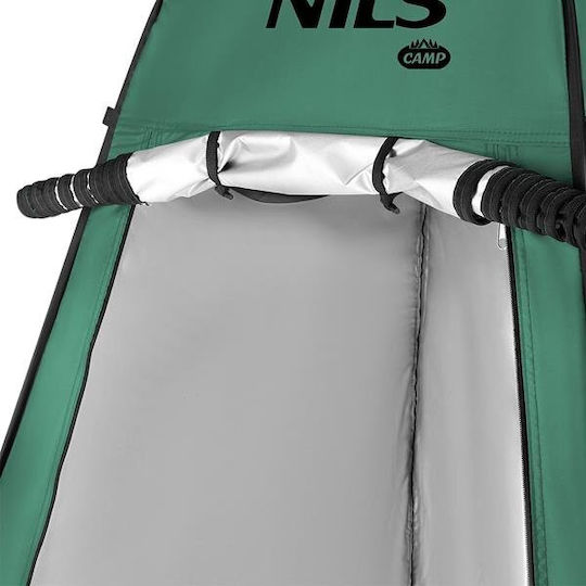 Nils Camping Tent Pop Up Toilet Green 3 Seasons 190cm
