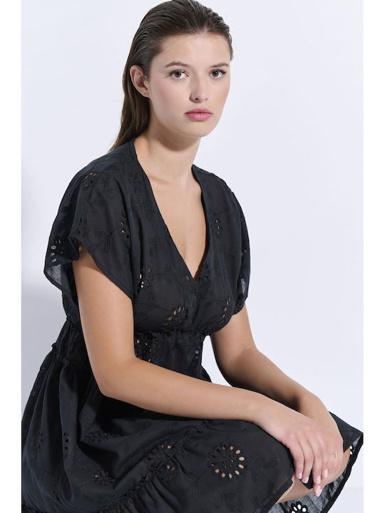 Jeannette Lingerie Women's Caftan Beachwear Black 9572396259054