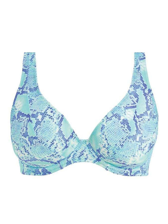 Komodo Bay Bikini Σουτιέν Animal Print Γαλάζιο