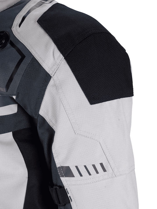 Carpathian Series Bărbătesc Geacă de motocicletă 4 Sezoane Waterproof Gri
