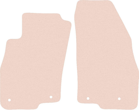 Fortuna Front Floor Mats Alfa Romeo Mito Hatchback 2008-2019