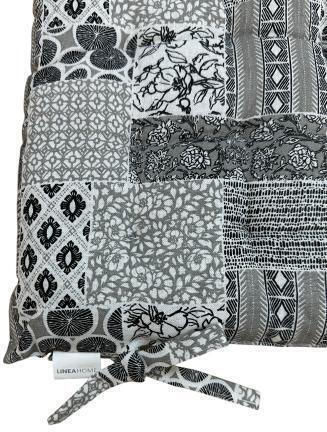 Linea Home Garden Chair Cushion Livre Gray 40x40cm