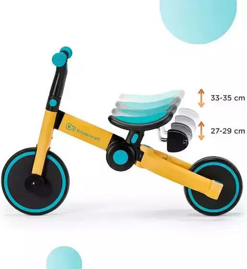 Kinderkraft 4 Trike Pliabil Pentru 1-3 Ani Gri