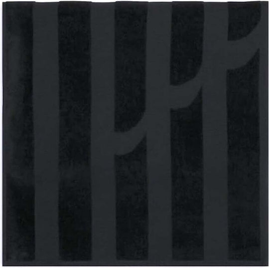 Emporio Armani Beach Towel Black