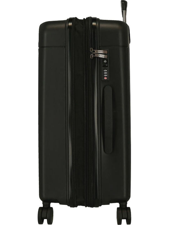 Movom Reisekoffer Black mit 4 Räder