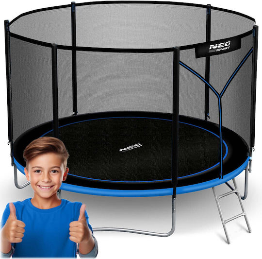 NEO Sport Trampolin Draußen Durchmesser 312cm mit Netz & Leiter