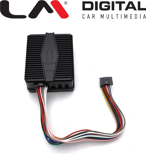 Lm Digital Lm Усилвател Автомобилен Усилвател 4 канала×60W и Регулиране на Бас и Високи