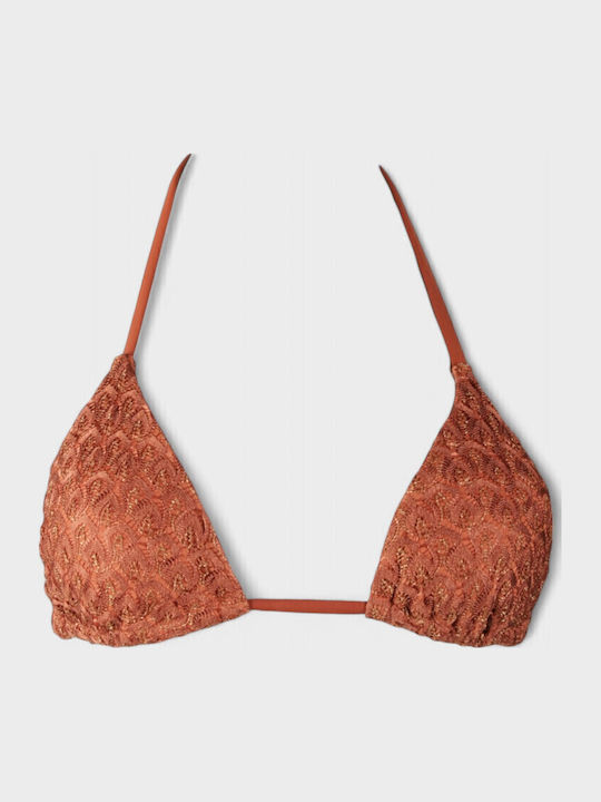 Set Bikini Τριγωνάκι Κεραμιδί