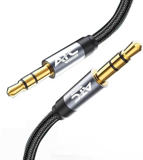ATC 3.5mm Jack Cable Male to Female Black 1.5m with Gold Plated Terminals PRD-000024722