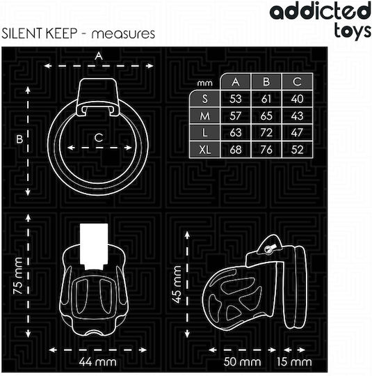 Addicted Toys Penis Cage in Black Color