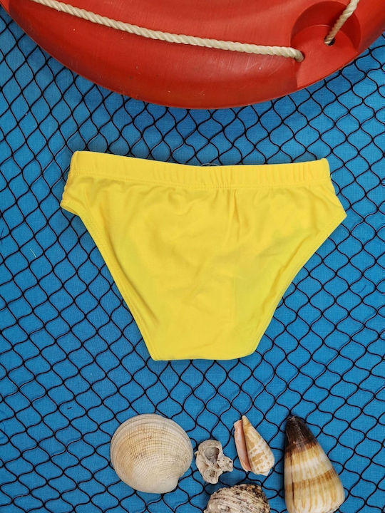 Ferrari Group Παιδικό Μαγιό Σλιπ Κίτρινο / Yellow