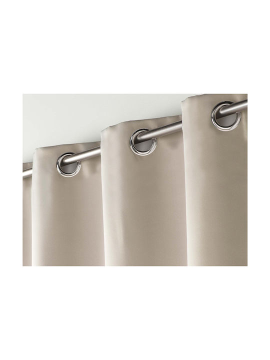 Curtain Blackout with Grommet L-c Occult Ecru 1608661 135x280cm