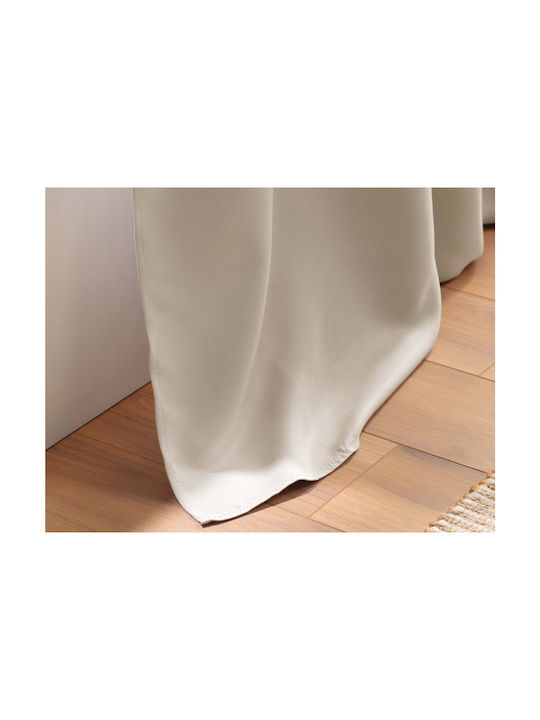Curtain Blackout with Grommet L-c Occult Ecru 1608661 135x280cm