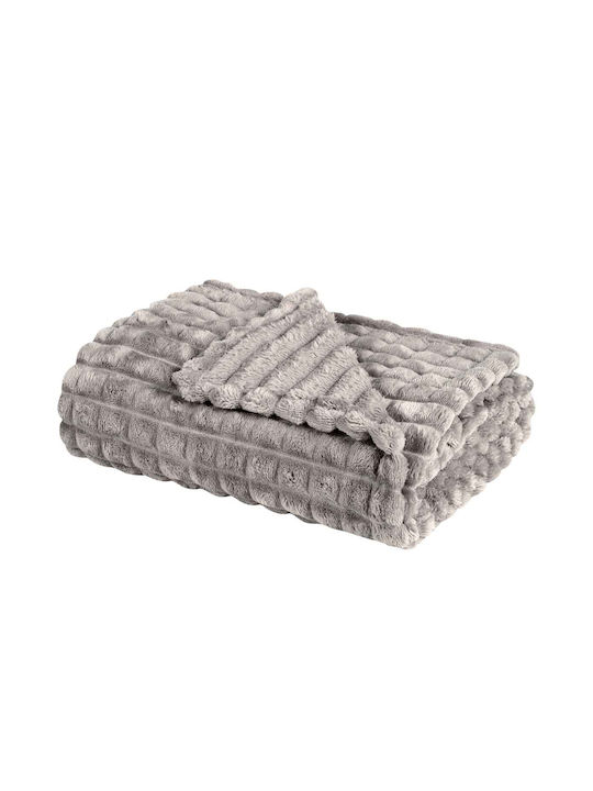 Das Home 1359 Fleece Blanket Super Double 220x240cm Gray