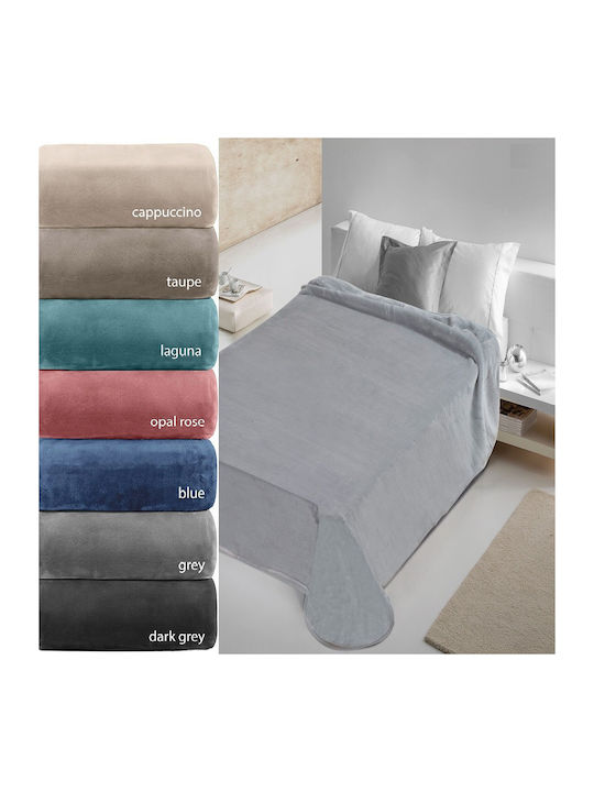 Adam Home 700 Opal Κουβέρτα Βελουτέ Υπέρδιπλη 240x260εκ. Opal Rose
