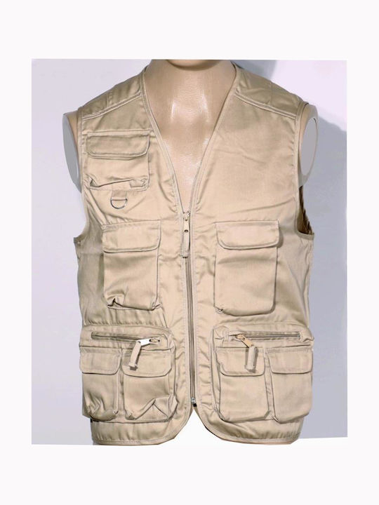 Fageo Arbeitsweste Khaki